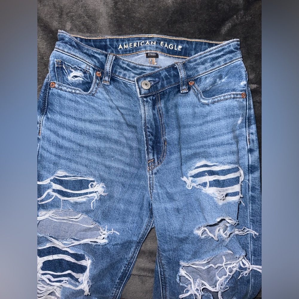 American Eagle Asymmetrical Jeans
